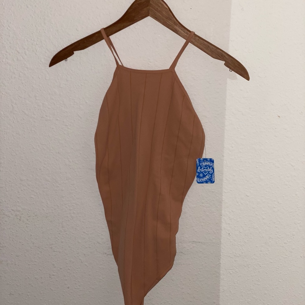 Intimately Free People Bodysuit - NEW Chestnut
